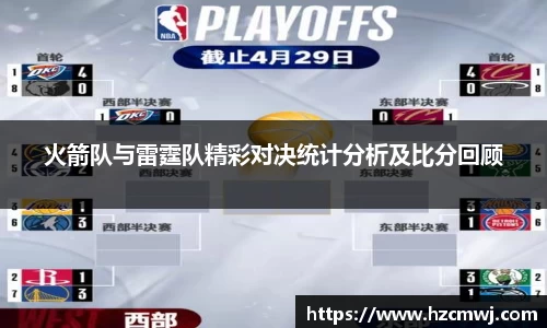 火箭队与雷霆队精彩对决统计分析及比分回顾